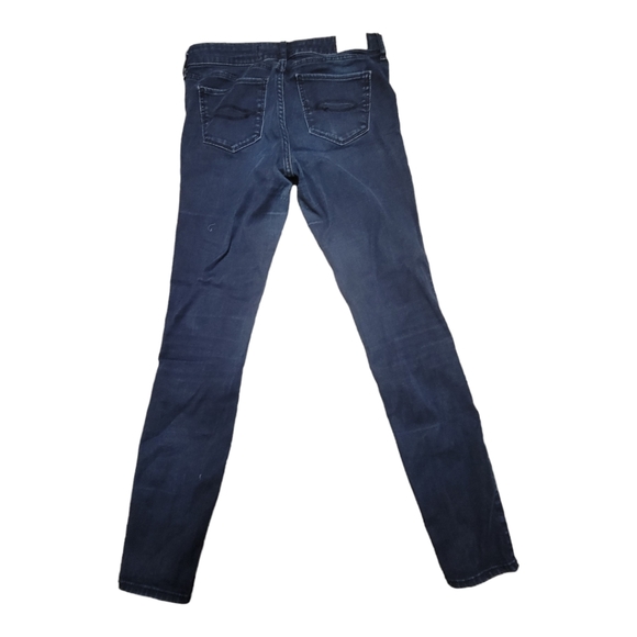Abercrombie Jeans 4R w27 L29 Skinny Low Rise Denim Dark Wash - Picture 5 of 7